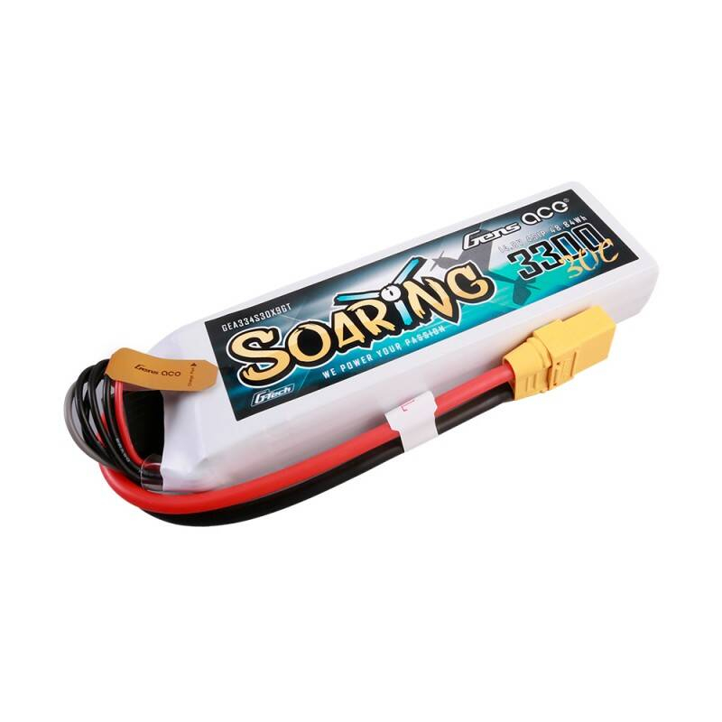 Baterie Lipo Gens ace G-Tech Soaring 3300mAh 14.8V 30C 4S1P