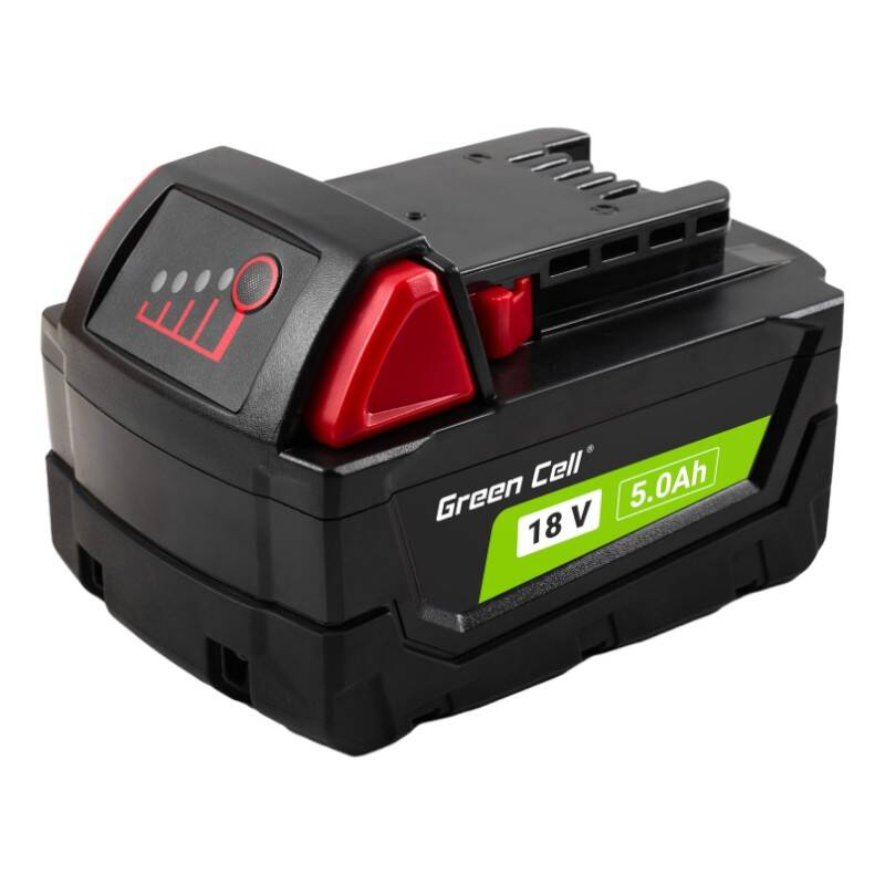 Baterie pentru unelte electrice Green Cell PTML18V5, Milwaukee M18 18V 5Ah