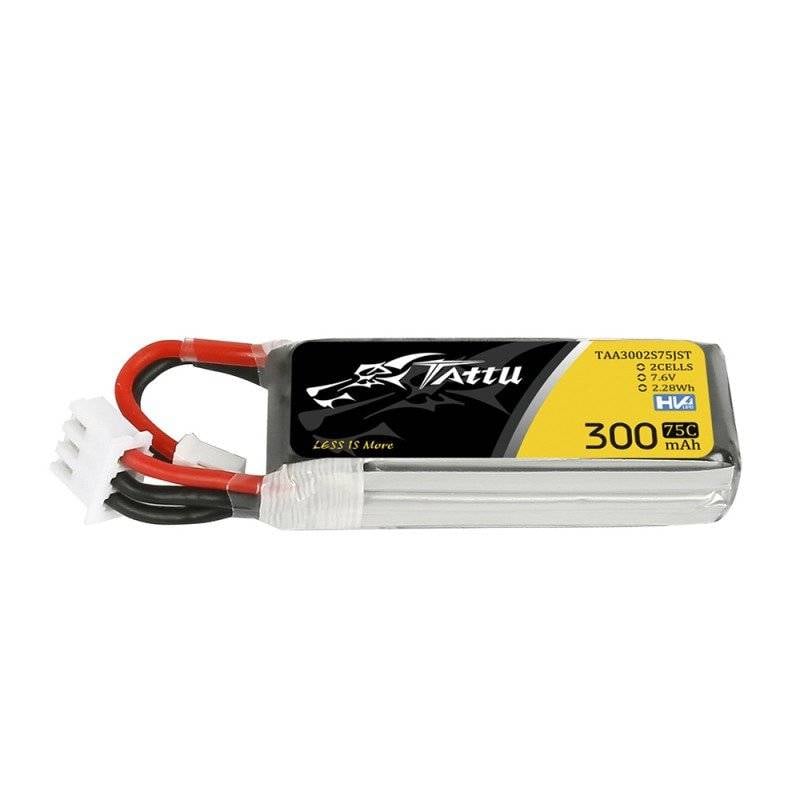 Baterie Tattu 300mAh 7.6V 75C 2S