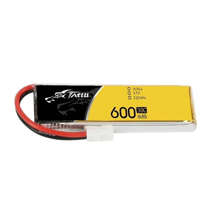 Baterie Tattu 600mAh 3.7V 30C 1S1P Molex (1 buc)