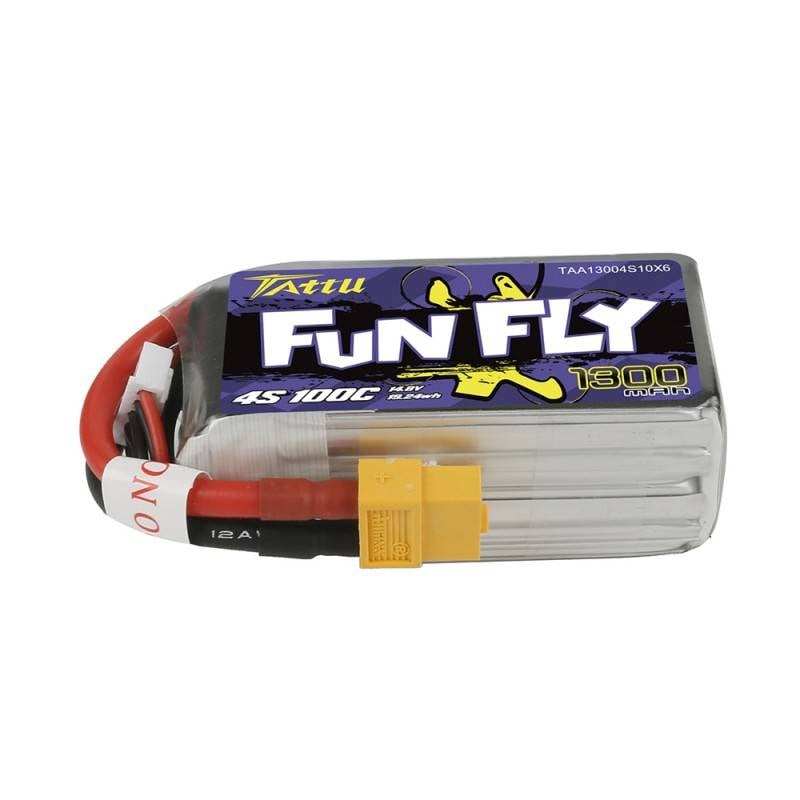 Baterie Tattu Funfly 1300mAh 14.8V 100C 4S1P