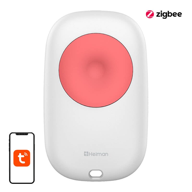 Buton de urgenta inteligent ZigBee Heiman HS1EB