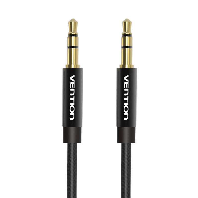 Cablu audio 3,5 mm mini jack Vention BAGBG 1,5 m negru