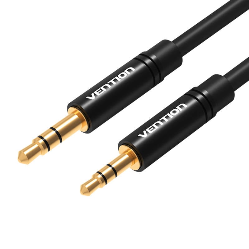 Cablu audio mini jack audio de 3,5 - 2,5 mm AUX Vention BALBD 0,5 m (negru)