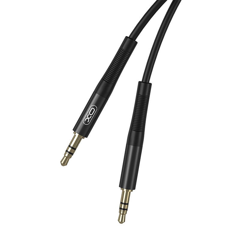 Cablu audio XO mini jack 3,5mm AUX, 2m (negru)