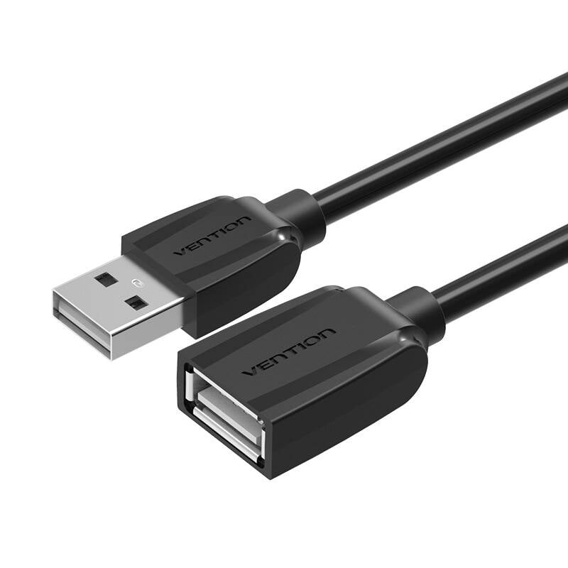 Cablu de extensie USB 2.0 Vention VAS-A44-B150 1,5m negru