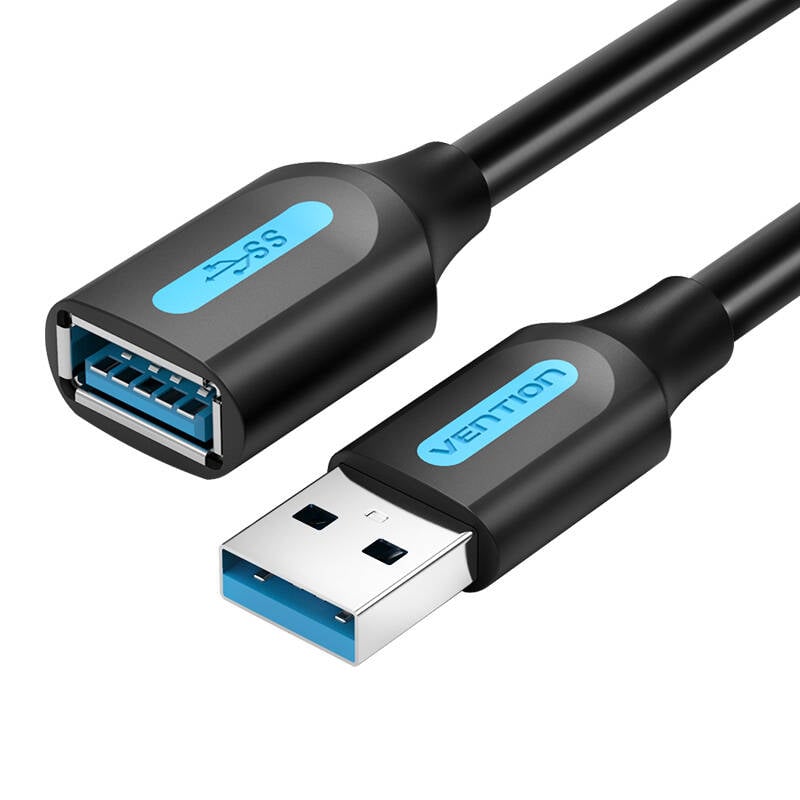 Cablu de extensie USB 3.0 Vention CBHBI 3m negru