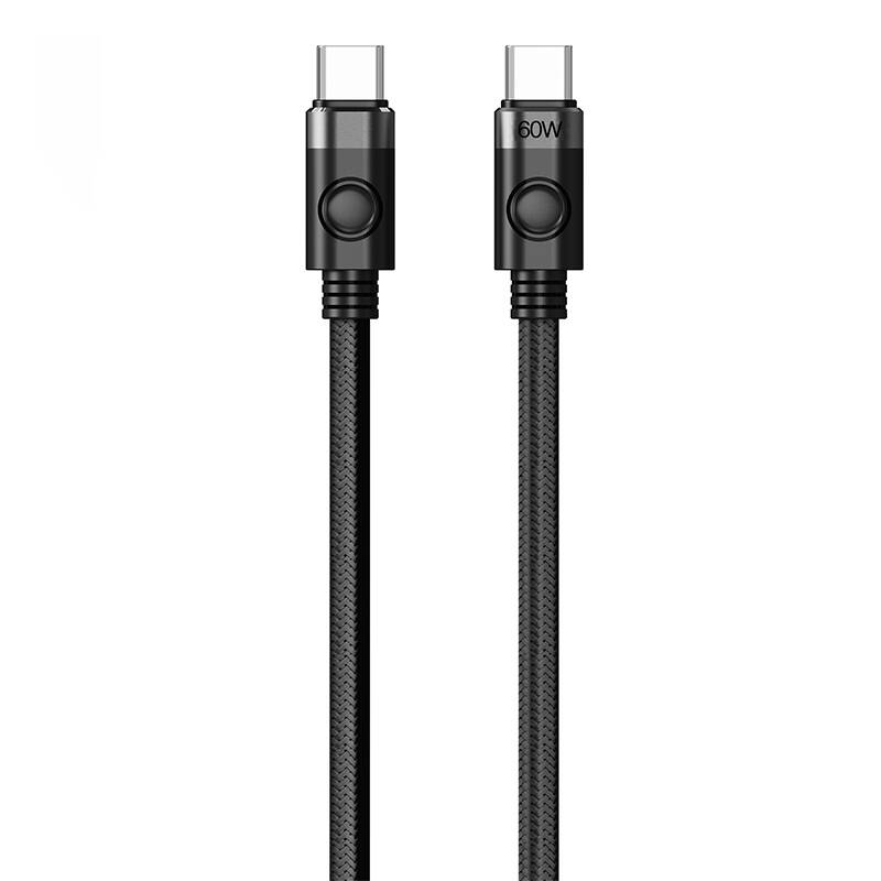 Cablu de incarcare Orico 60W USB-C la USB-C (negru)