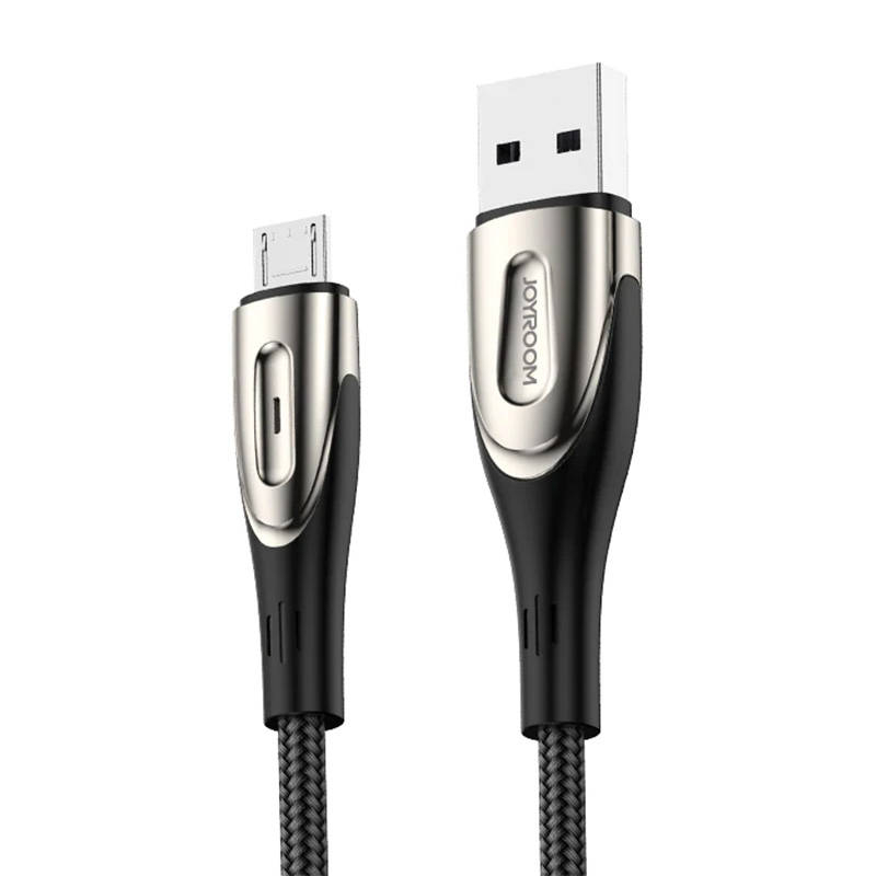 Cablu de incarcare rapida Joyroom S-M411 Micro USB 3A 1,2 m (negru)