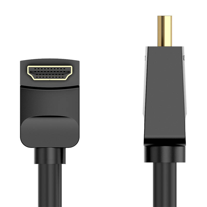 Cablu HDMI 2.0 Vention AARBG 1,5m, unghi de 90 , 4K 60Hz (negru)