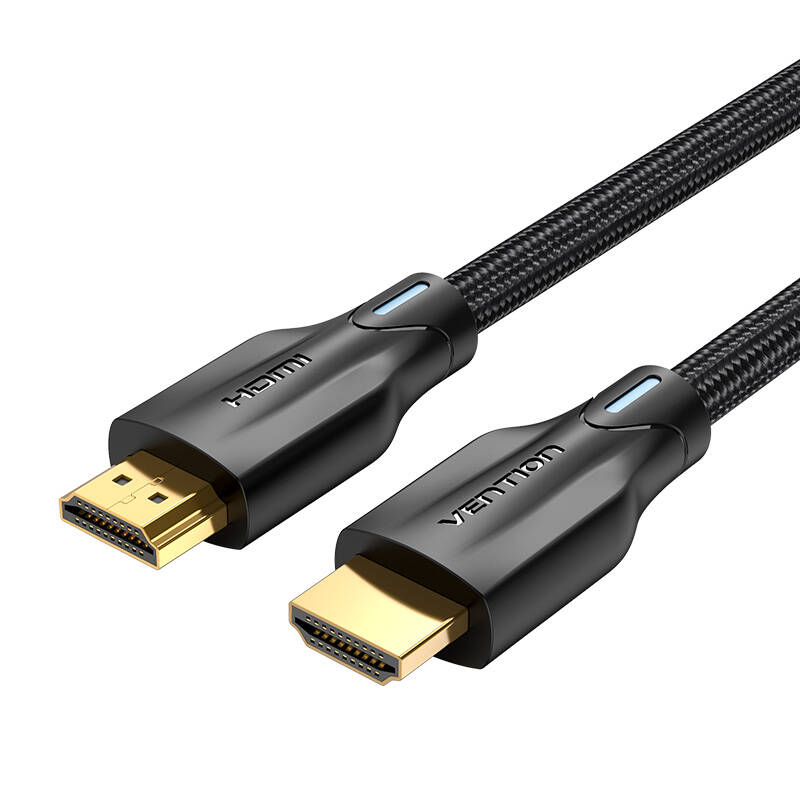 Cablu HDMI 2.1 Vention AAUBG, 1,5m, 8K 60Hz 4K 120Hz (negru)