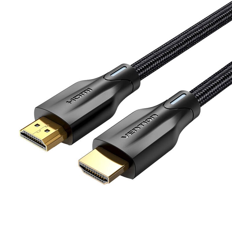 Cablu HDMI 2.1 Vention AAUBH, 2m, 8K 60Hz 4K 120Hz (negru)