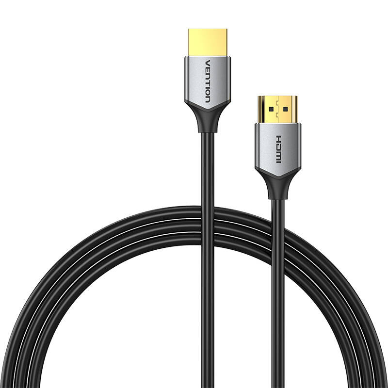 Cablu HDMI HD ultra-subtire Vention ALEHF 1m 4K 60Hz (gri)