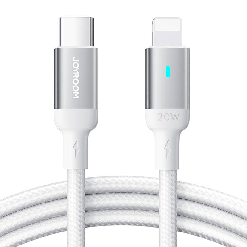 Cablu Joyroom S-CL020A10 USB-C Lightning 20W 3m (alb)