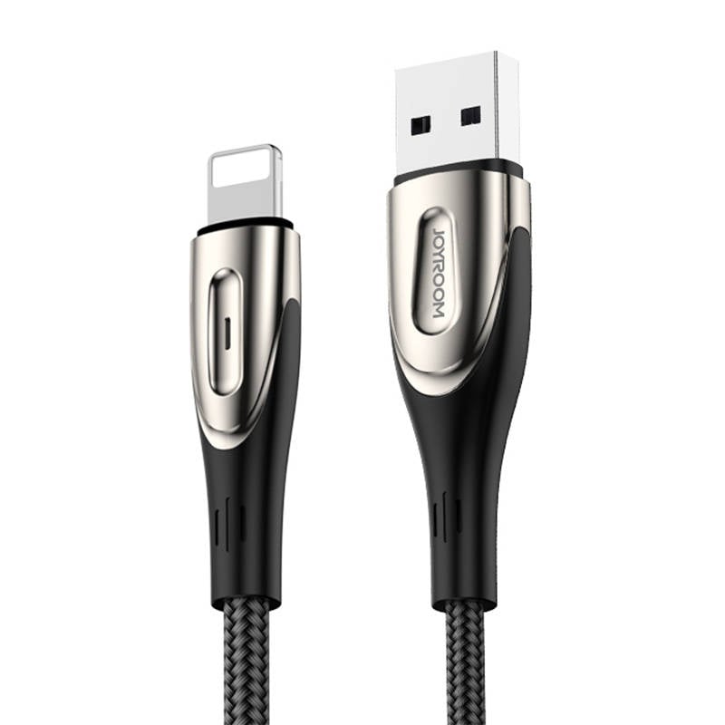 Cablu Joyroom S-M411 pentru USB Lightning 3A 1,2 m (negru)