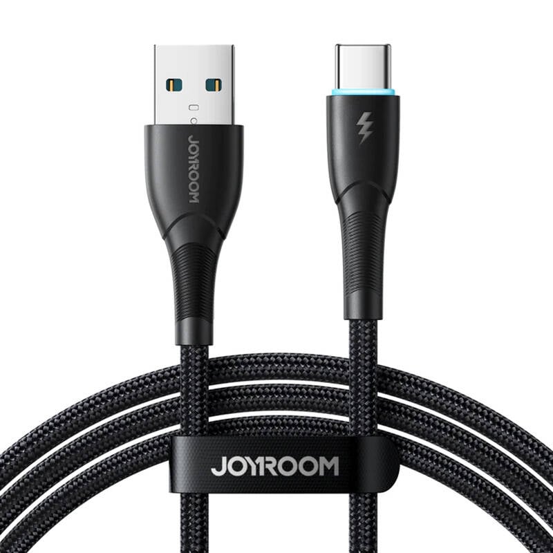 Cablu Joyroom SA32-AC3 Starry USB la USB-C, 3A, 1m (negru)