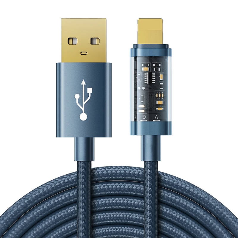 Cablu pentru USB-A Lightning 2,4A 1,2 m Joyroom S-UL012A12 (albastru)