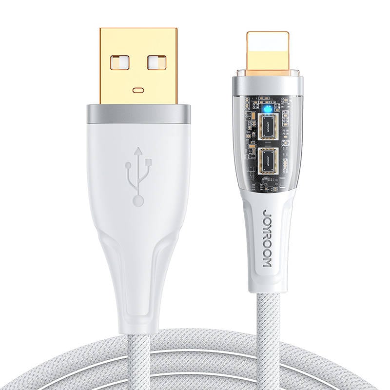 Cablu pentru USB-A Lightning 2,4A 1,2 m Joyroom S-UL012A3 (alb)