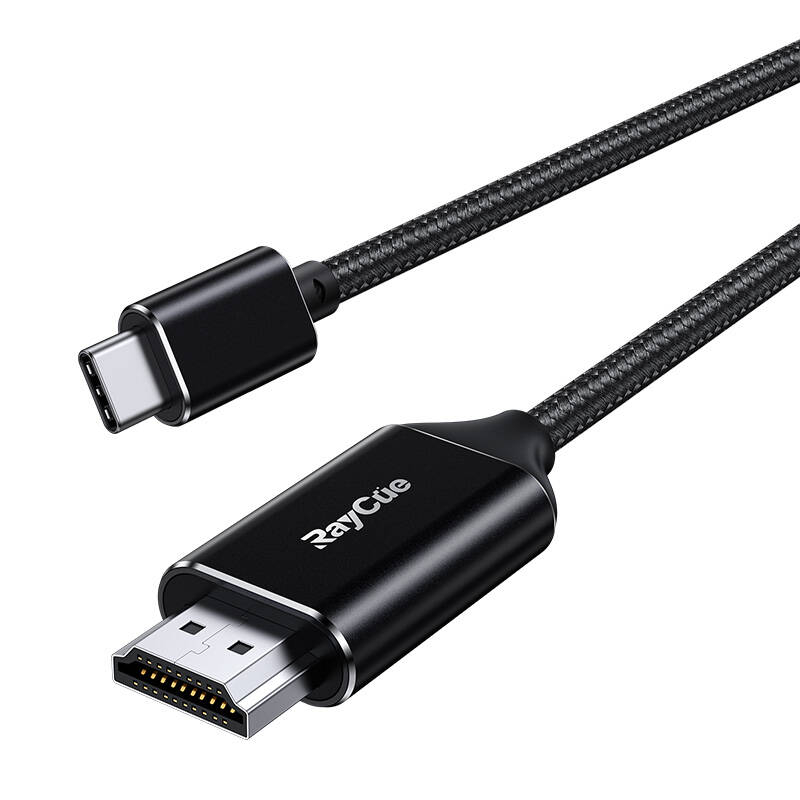 Cablu RayCue USB-C catre HDMI 2.1 4k60Hz, 2m (negru)