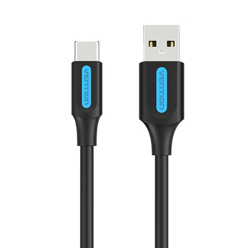 Cablu USB 2.0 A la USB-C Vention COKBI 3A 3m negru