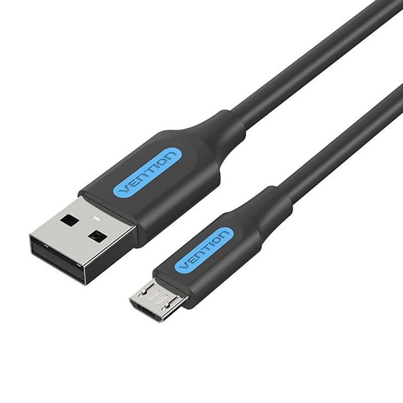 Cablu USB 2.0 la Micro USB Vention COLBF 2A 1m (negru)