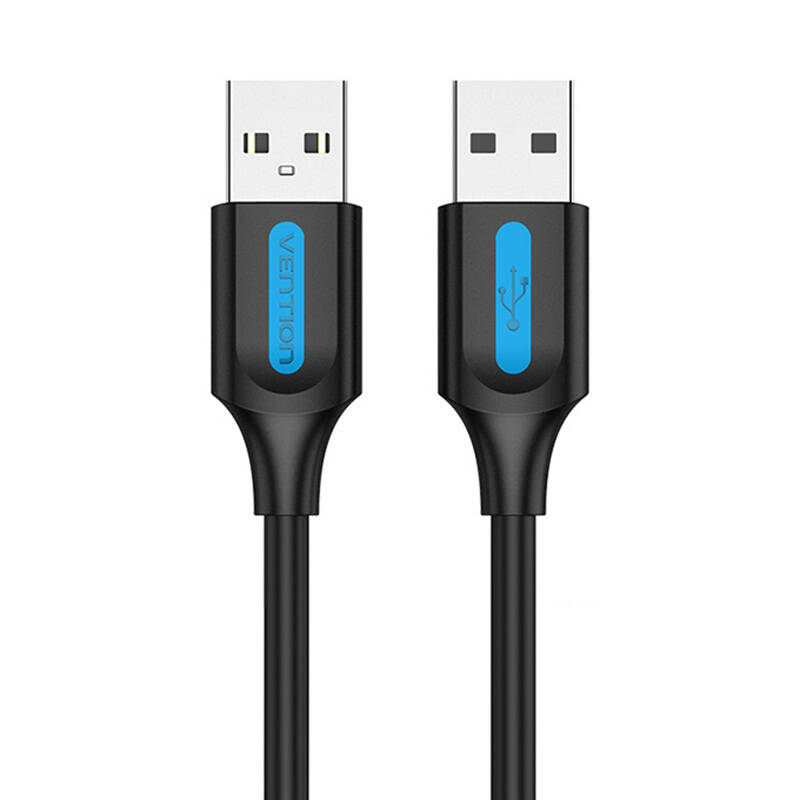 Cablu USB 2.0 Vention COJBC 2A 0,25 m Negru PVC