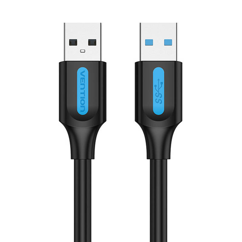 Cablu USB 3.0 Vention CONBD 2A 0,5 m Negru PVC