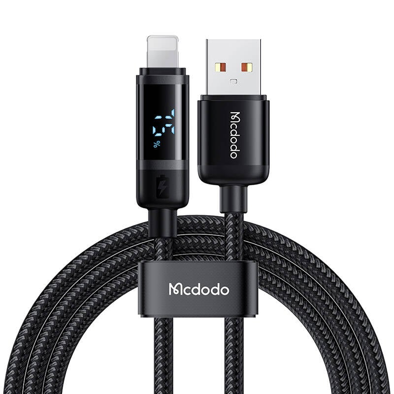 Cablu USB-A la Lightning Mcdodo CA-5000, 1,2m (negru)