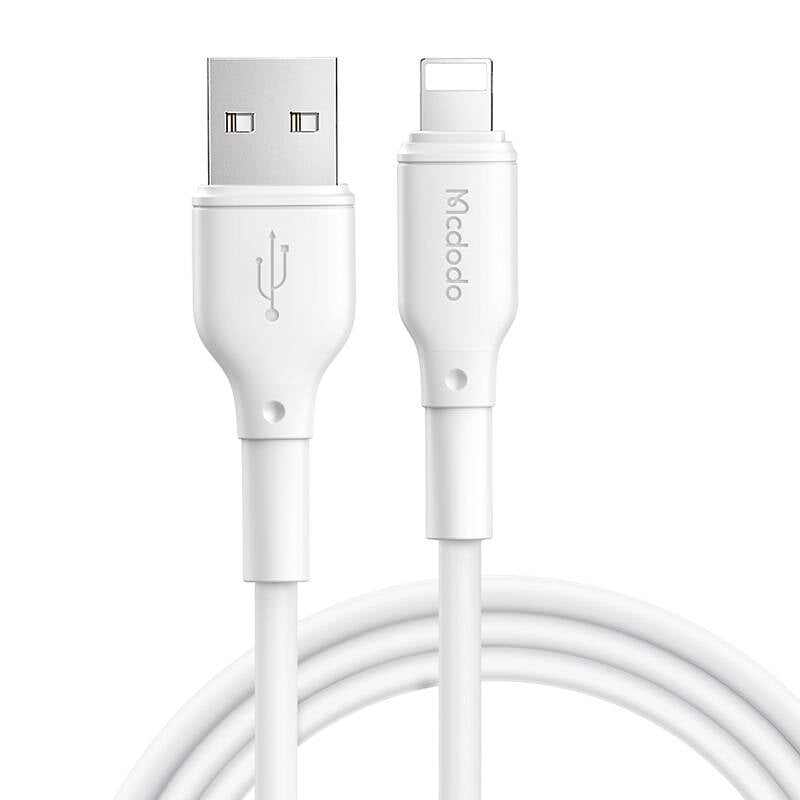 Cablu USB-A la Lightning Mcdodo JCA-7270, 1.2m (bialy)