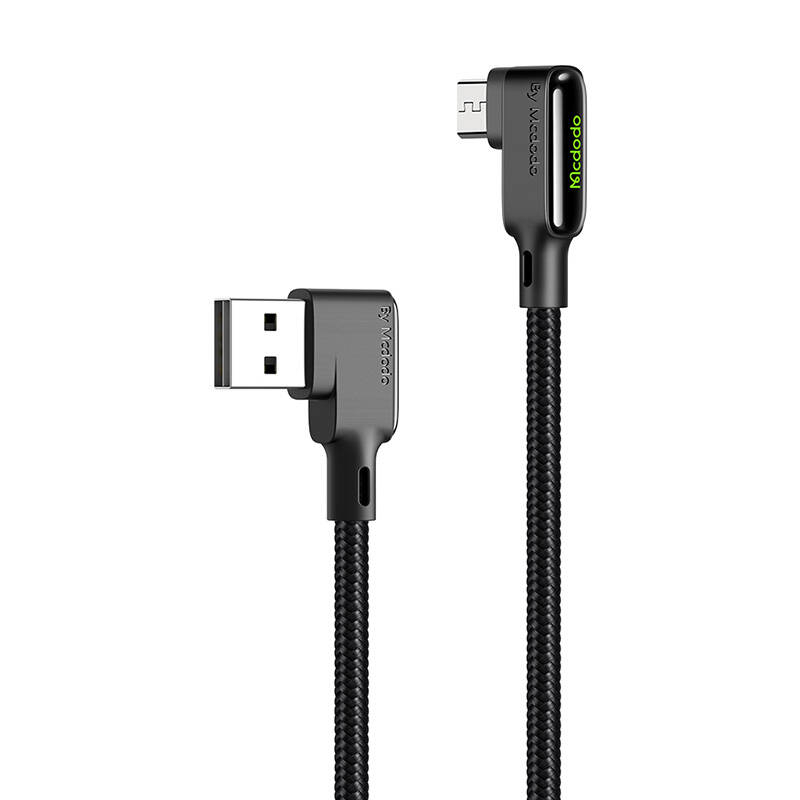 Cablu USB-A la MicroUSB Mcdodo CA-7531, 1,8m (negru)