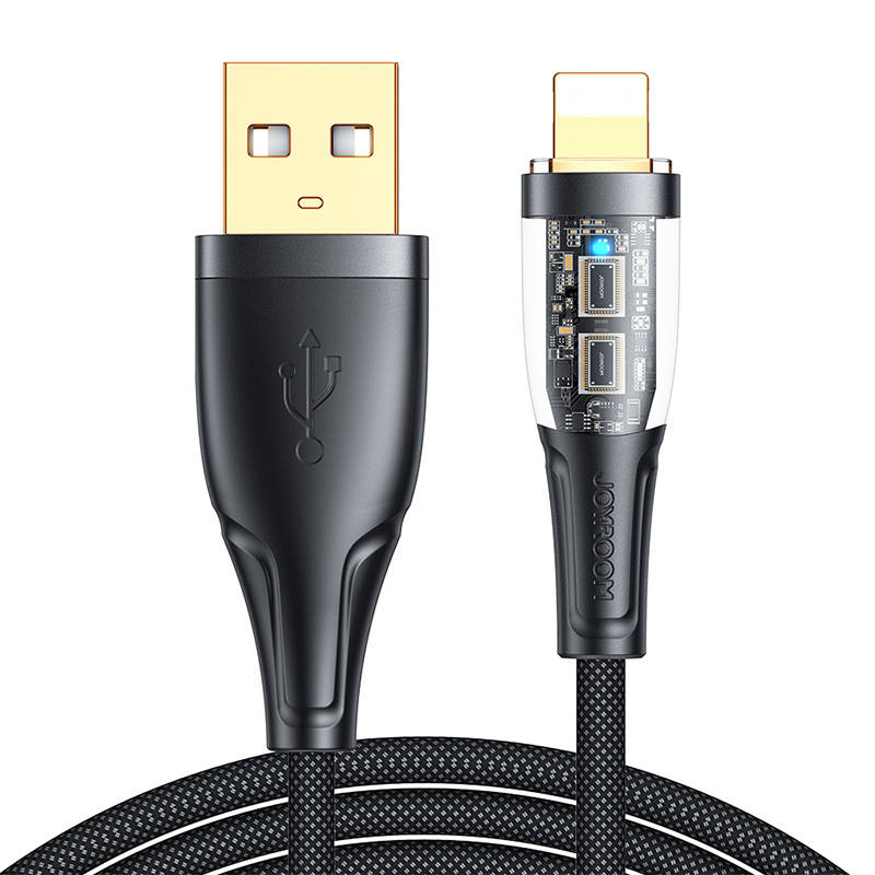 Cablu USB-A Lightning 2,4A 1,2 m Joyroom S-UL012A3 (negru)