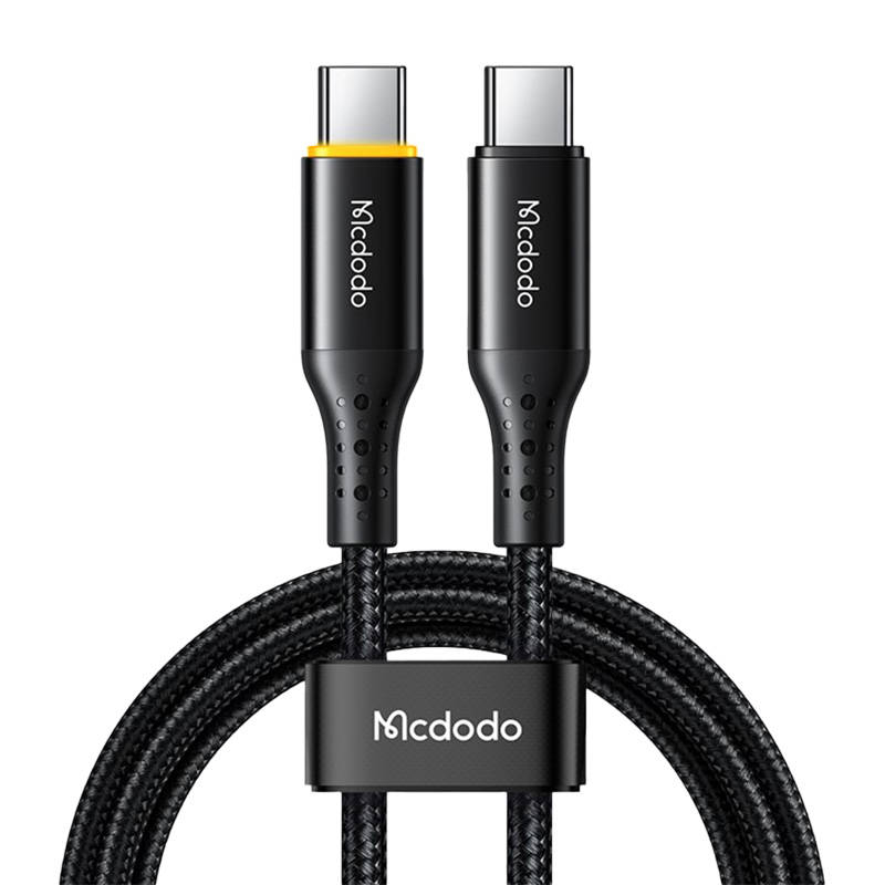 Cablu USB-C la USB-C Mcdodo CA-3460, PD 100W, 1.2m (negru)