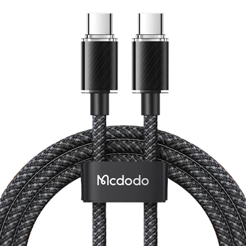 Cablu USB-C la USB-C Mcdodo CA-3670, 100W, 1.2m (negru)