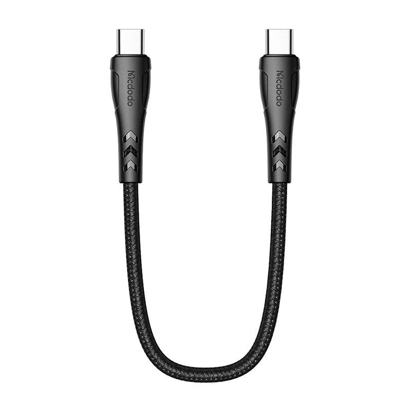 Cablu USB-C la USB-C Mcdodo CA-7640, PD 60W, 0.2m (negru)