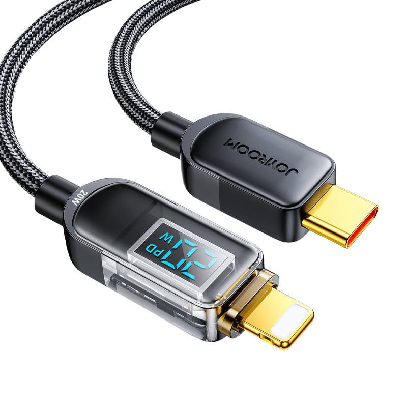 Cablu USB-C Lightning 20W Joyroom S-CL020A4 1.2m (negru)