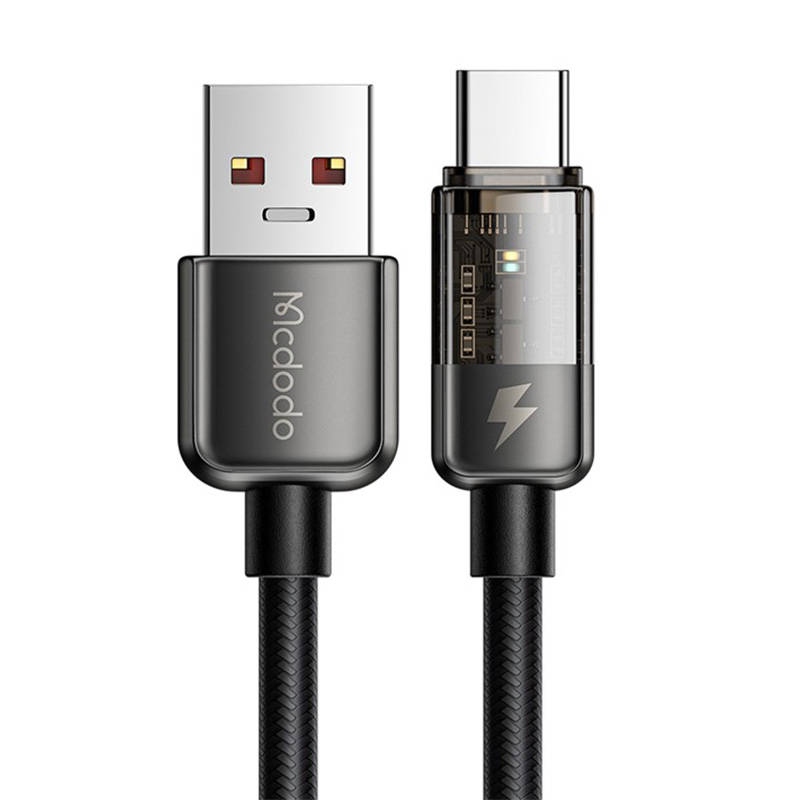 Cablu USB-C Mcdodo CA-3150, 6A, 1.2m (negru)