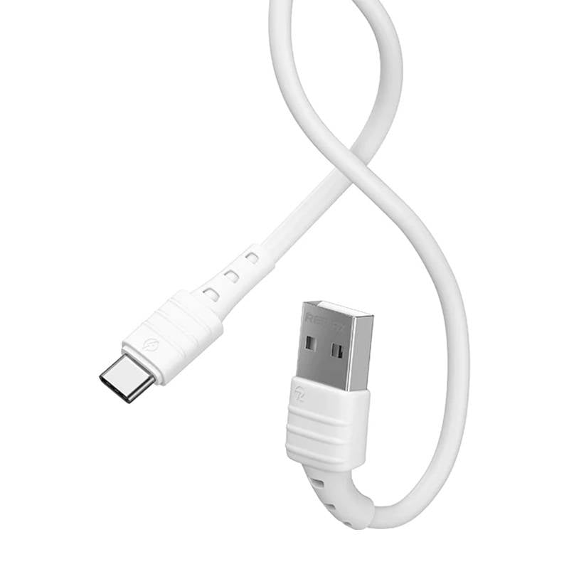 Cablu USB-C Remax Zeron, 1m, 2.4A (alb)