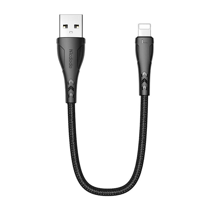 Cablu USB la Lightning, Mcdodo CA-7440, 0,2 m (negru)