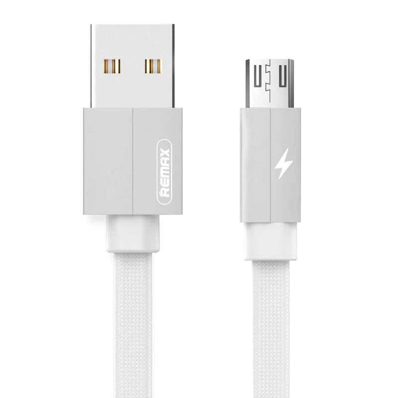 Cablu USB Micro Remax Kerolla, 2m (alb)