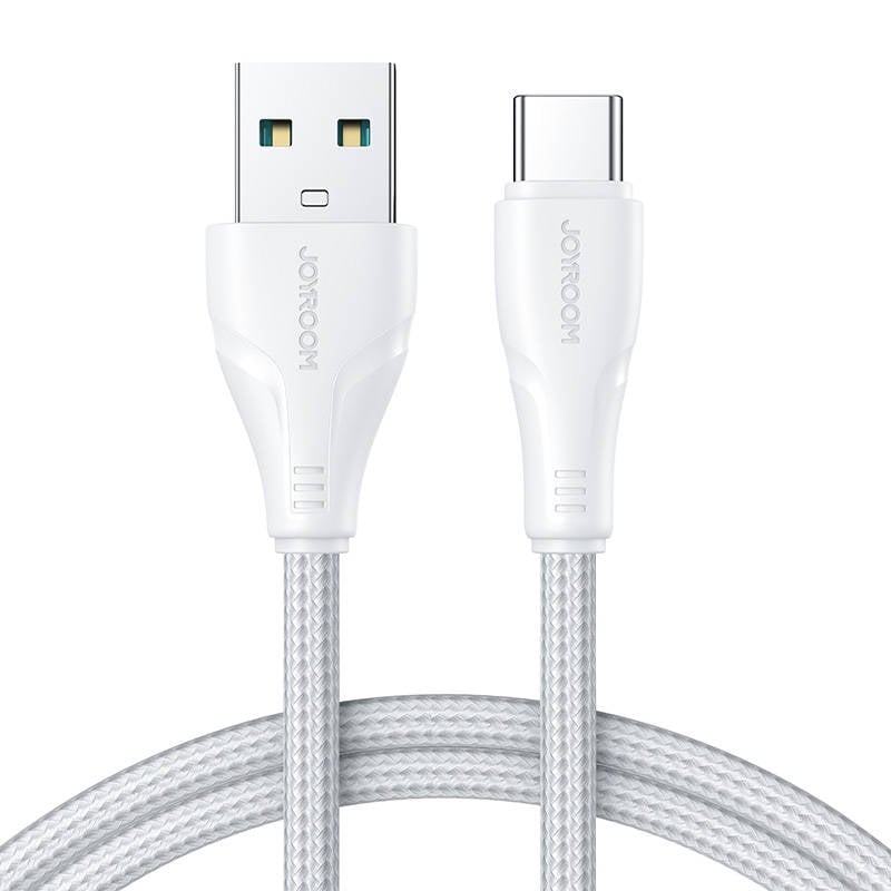 Cablu USB Surpass Type-C 3A 0,25 m Joyroom S-UC027A11 (alb)