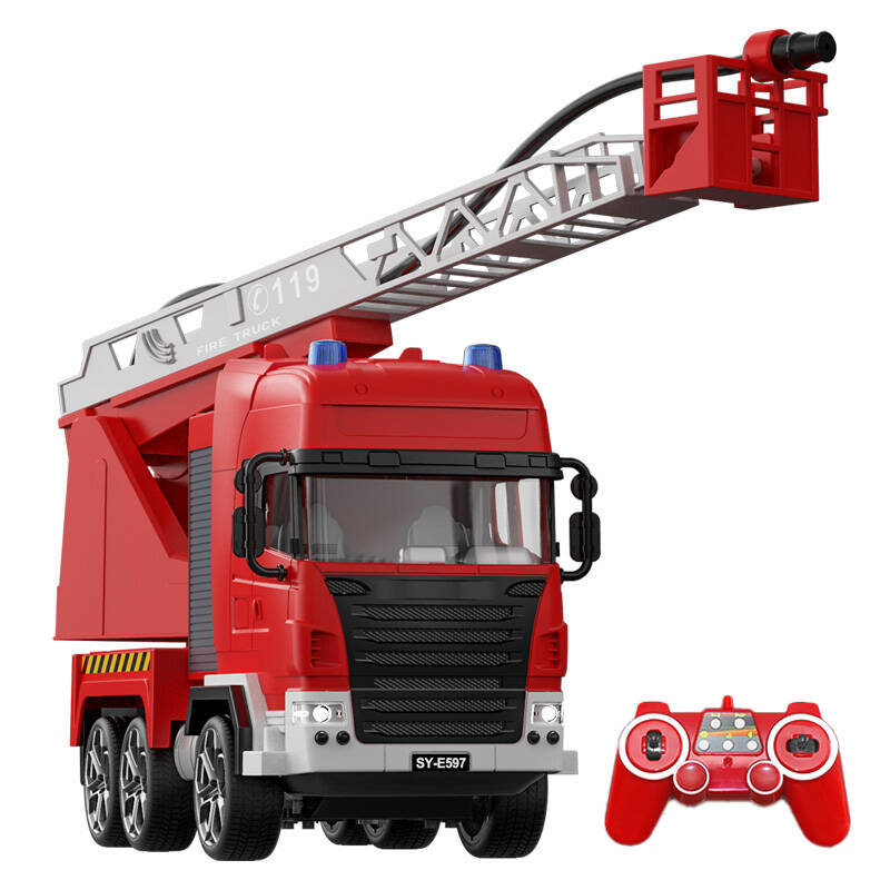 Camion de pompieri RC cu telecomanda 1:20 Double Eagle (rosu) E597-003