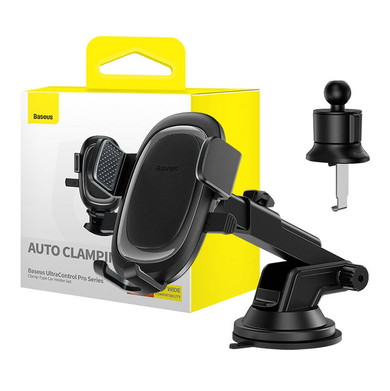 Car Phone Holder Baseus UltraControl (Black)