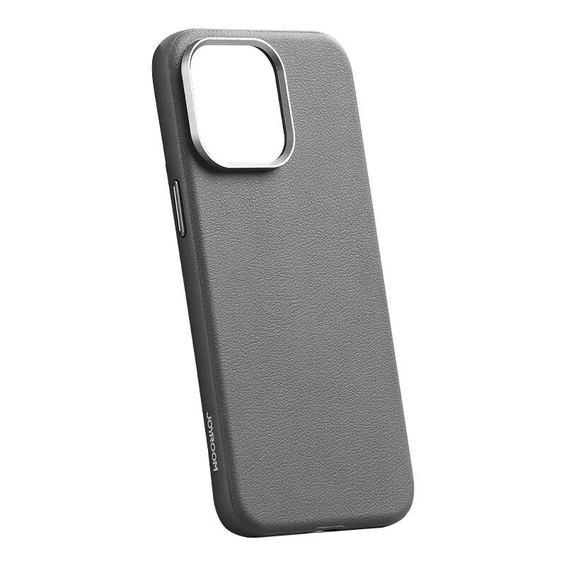 Carcasa magnetica de protectie Joyroom JR-BP007 pentru iPhone 15 Pro Max (gri)