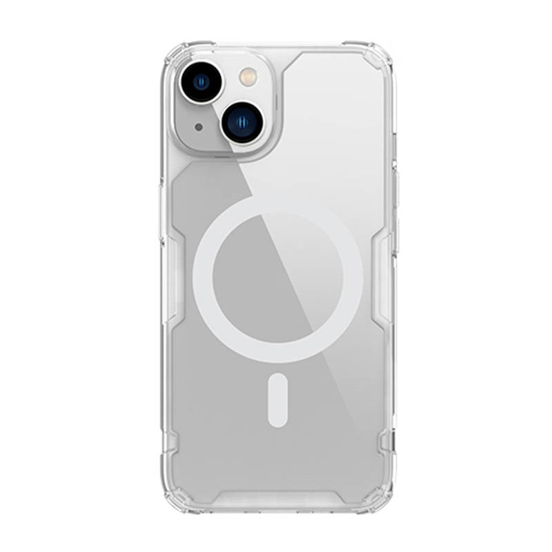 Carcasa magnetica Nillkin Nature TPU Pro pentru Apple iPhone 13 14 (alb)