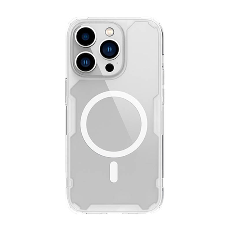 Carcasa magnetica Nillkin Nature TPU Pro pentru Apple iPhone 14 Pro (alb)