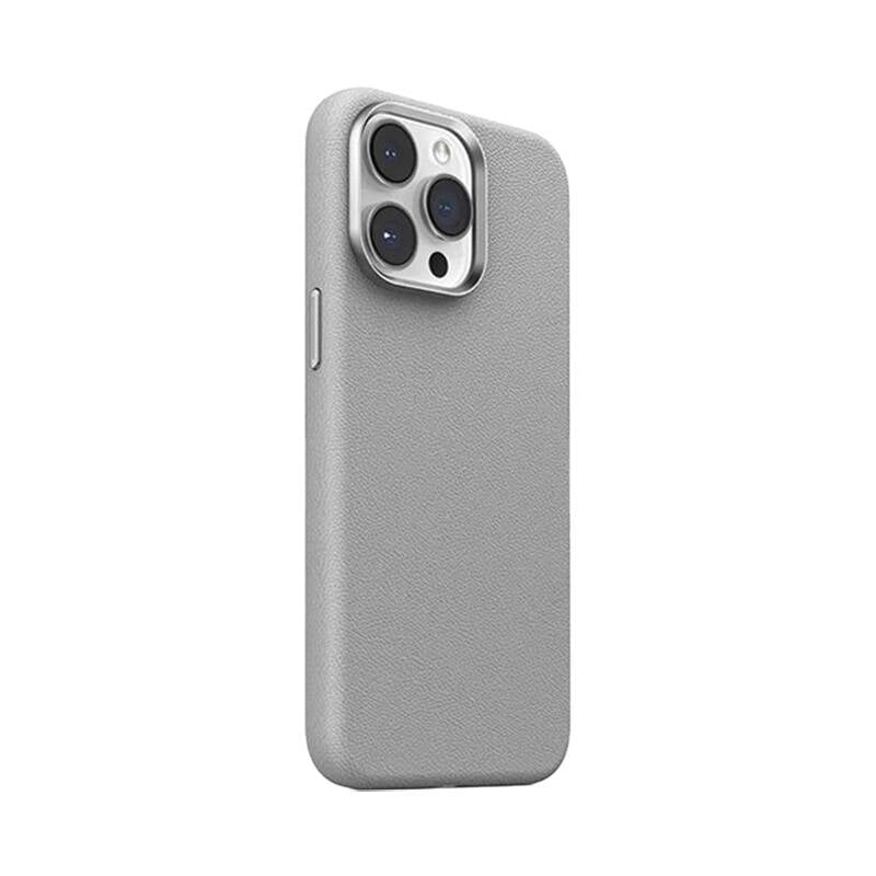 Carcasa magnetica pentru iPhone 15 Joyroom JR-BP007 (gri)