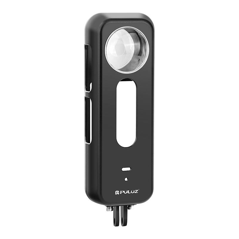 Carcasa metalica de protectie cu capac pentru obiectiv PULUZ pentru Insta360 X4