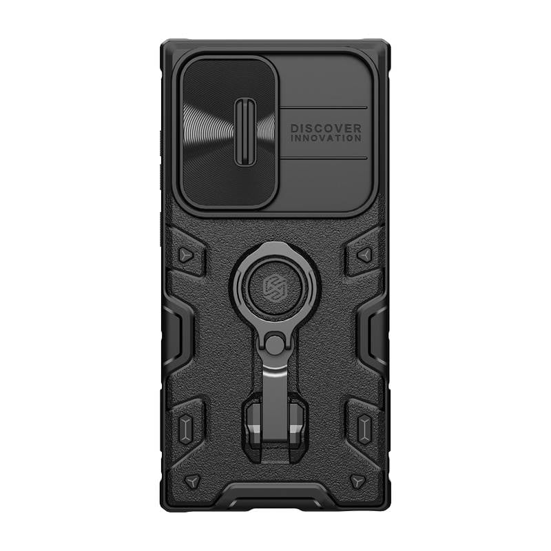 Carcasa Nillkin CamShield Armor Pro pentru Samsung Galaxy S23 Ultra (negru)