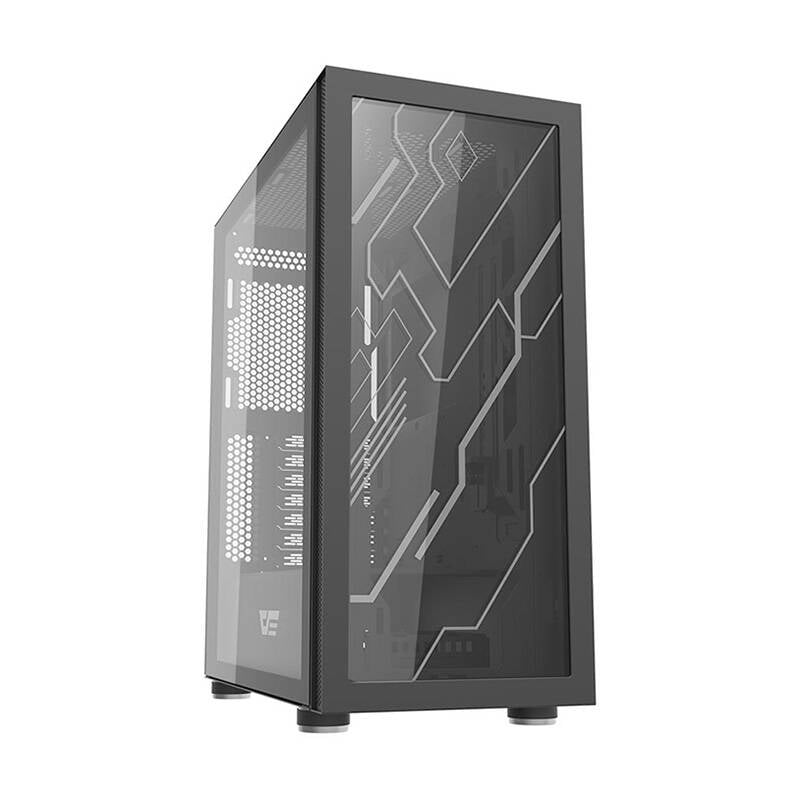 Carcasa pentru computer Darkflash DK210 (negru)