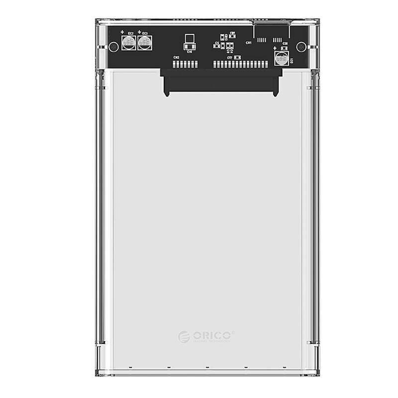 Carcasa pentru unitate Orico 2139 HDD SSD 2.5 , 5Gbps, USB-A la USB Micro-B (transparent)